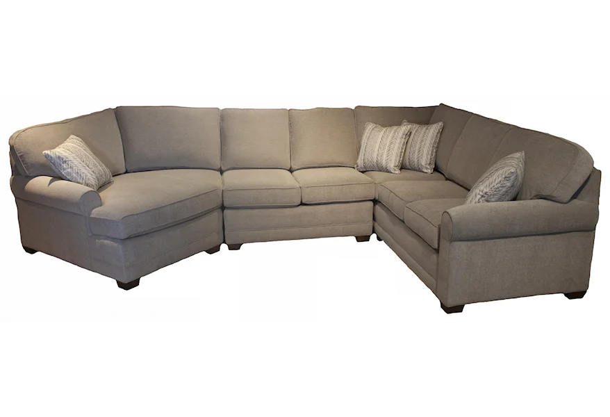 Tailor Made 3 PC Corner Sectional by Temple Furniture at Esprit Decor Home Furnishings